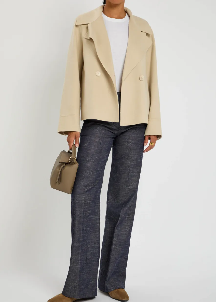 Rollet wool and cashmere-blend trench coat