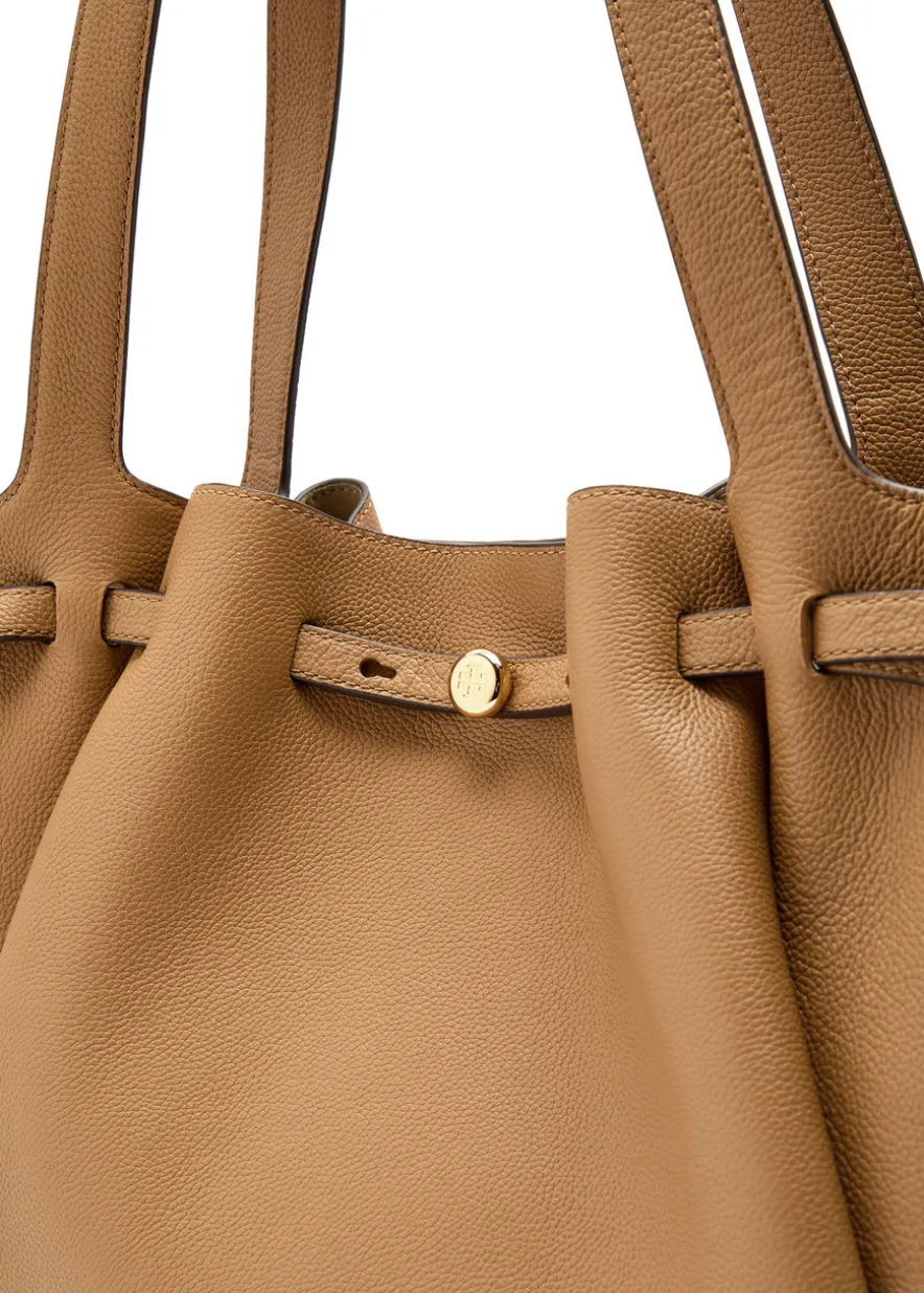 Romy grained leather tote bag