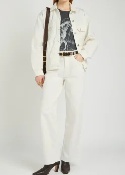 Rory panelled denim jacket