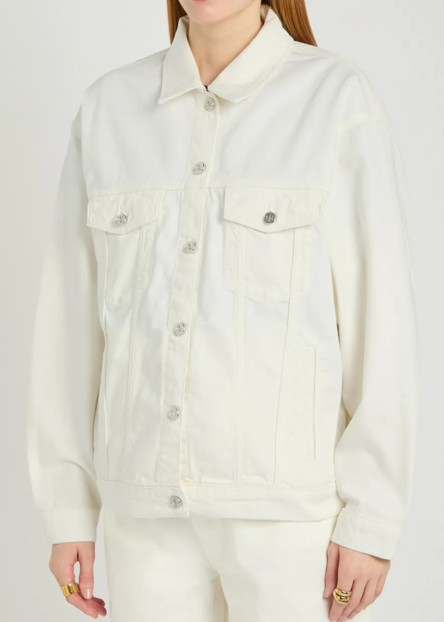 Rory panelled denim jacket