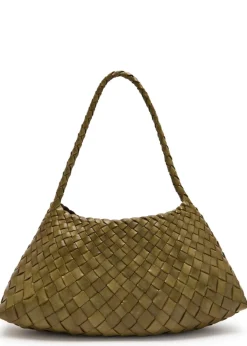 Rosanna woven leather shoulder bag