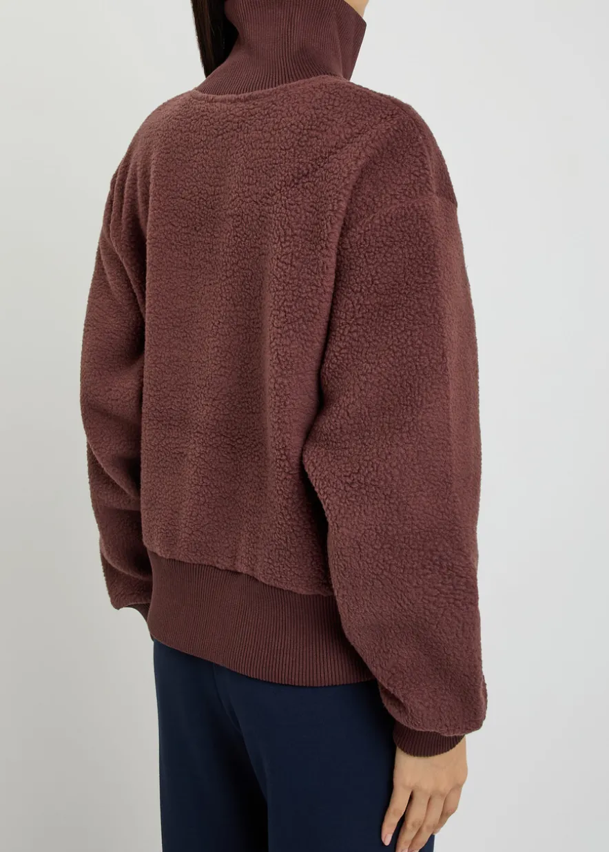 Roselle half-zip fleece sweatshirts