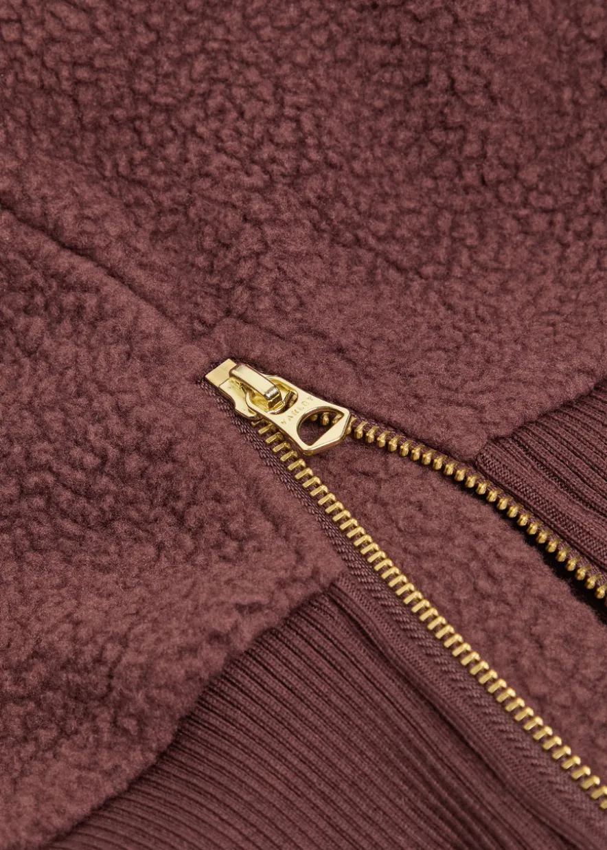 Roselle half-zip fleece sweatshirts