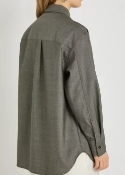 Rouen wool shirt