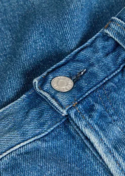 Rounded Baggy wide-leg jeans