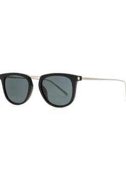 Round-frame sunglasses