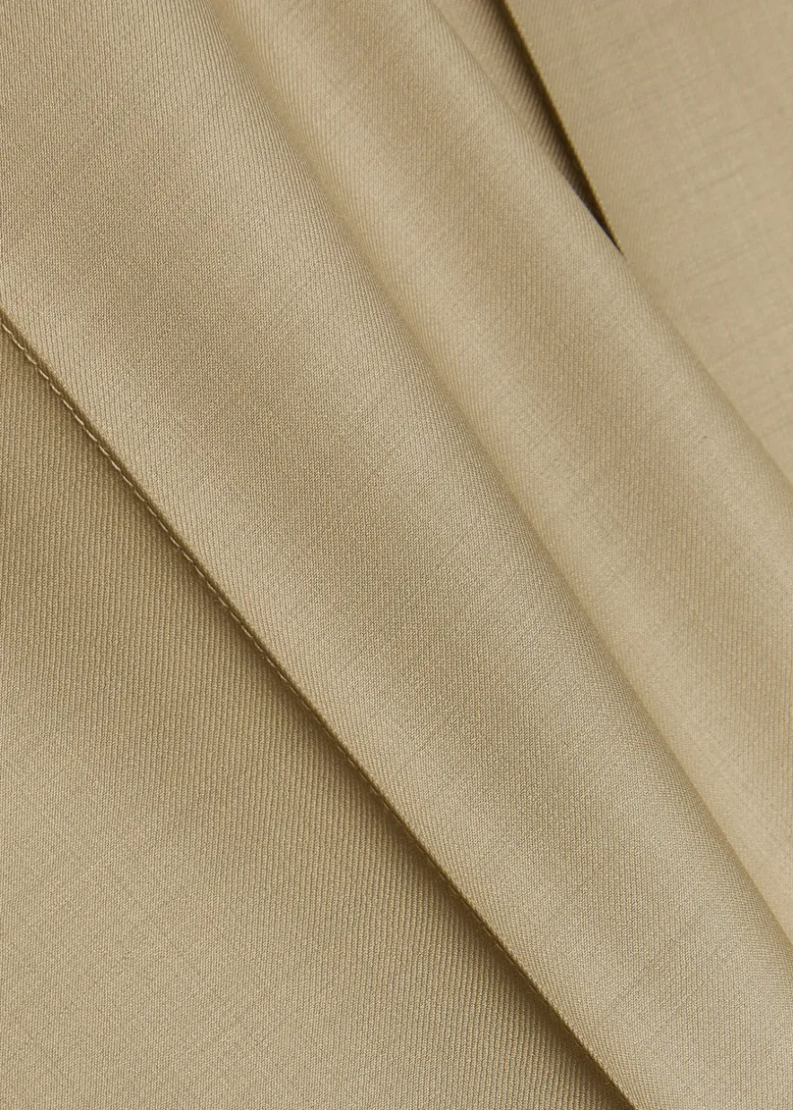 Rowley straight-leg wool-blend trousers