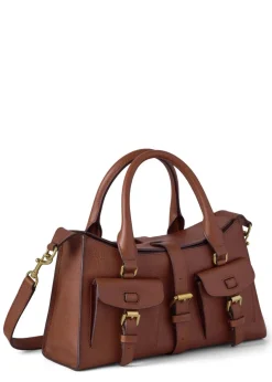 Roxanne small heritage leather cross-body bag
