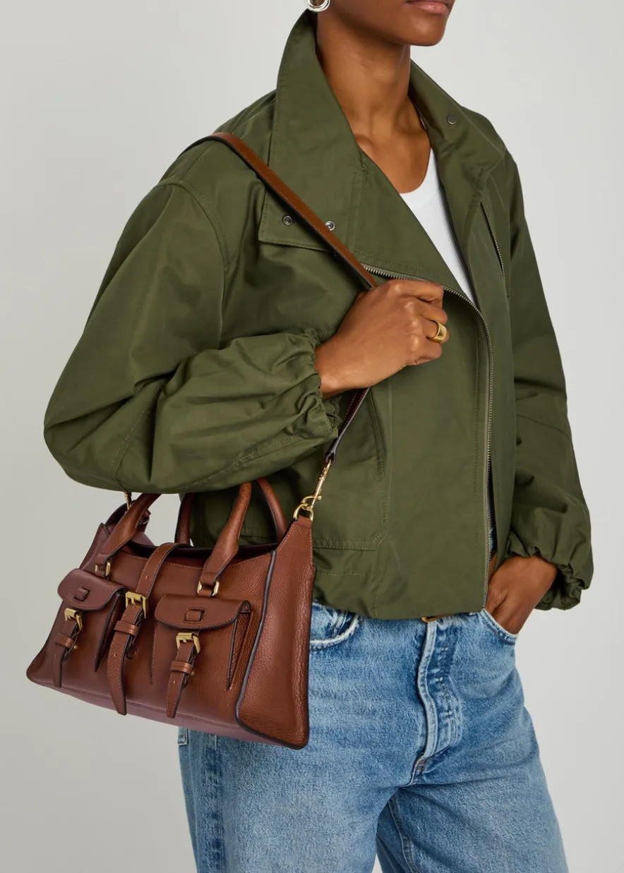 Roxanne small heritage leather cross-body bag