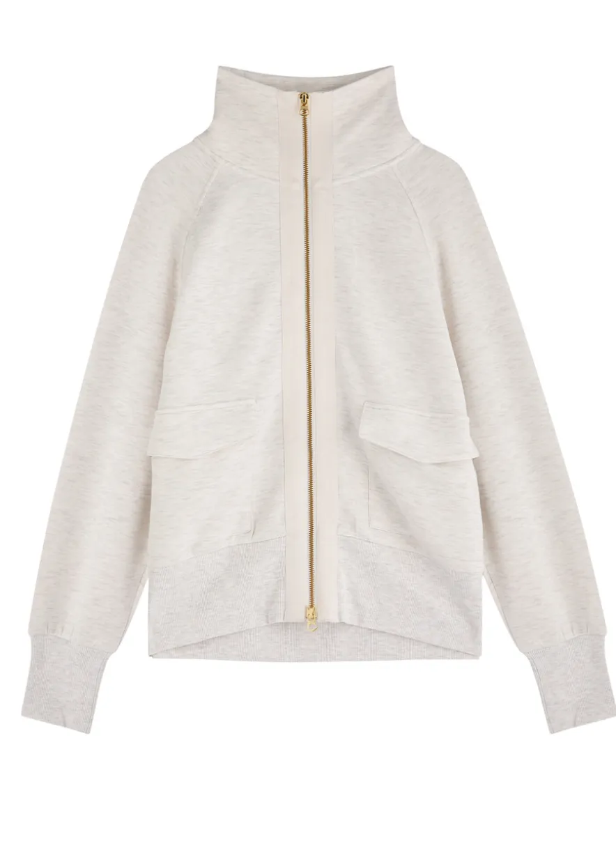 Roxbury stretch-jersey sweatshirt