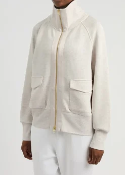 Roxbury stretch-jersey sweatshirt
