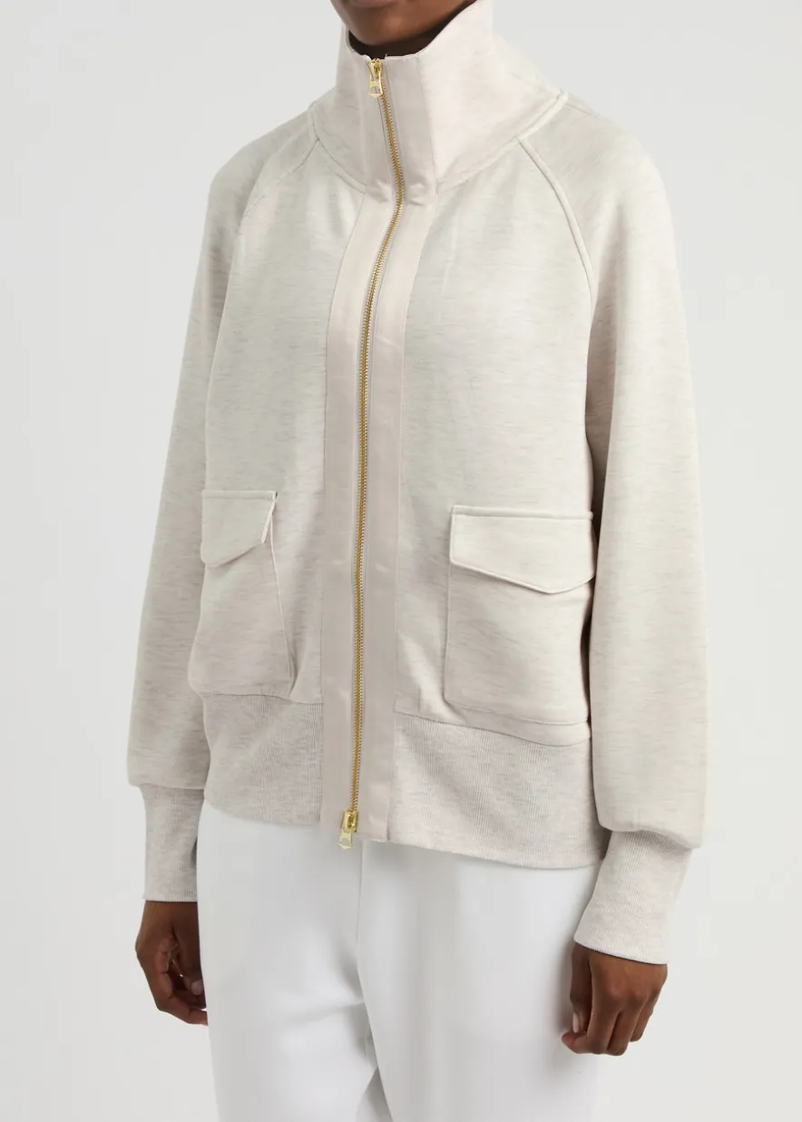 Roxbury stretch-jersey sweatshirt