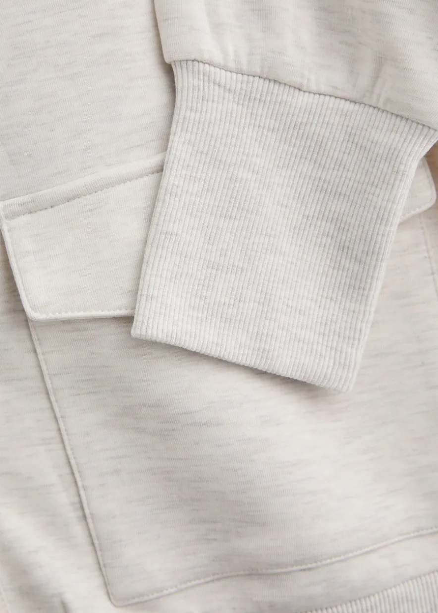 Roxbury stretch-jersey sweatshirt