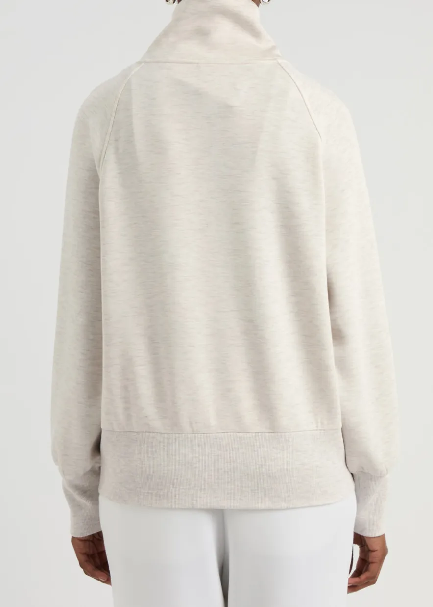 Roxbury stretch-jersey sweatshirt