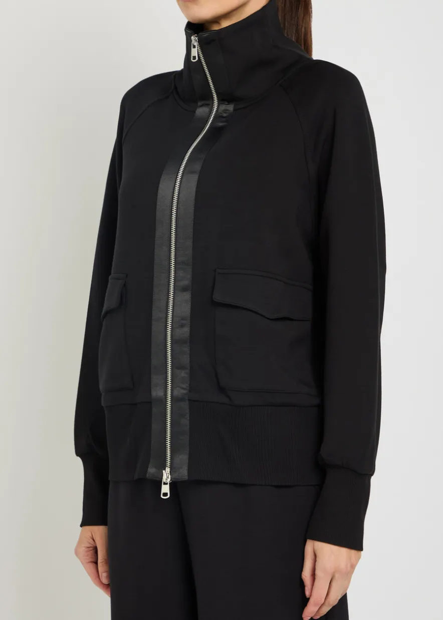Roxbury stretch-jersey sweatshirt
