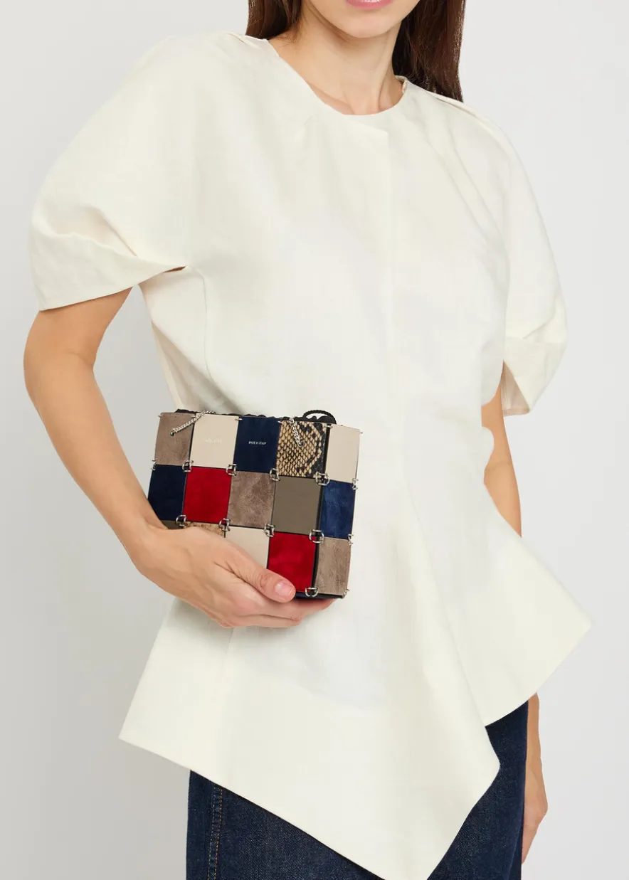 Rumi linen and silk-blend top