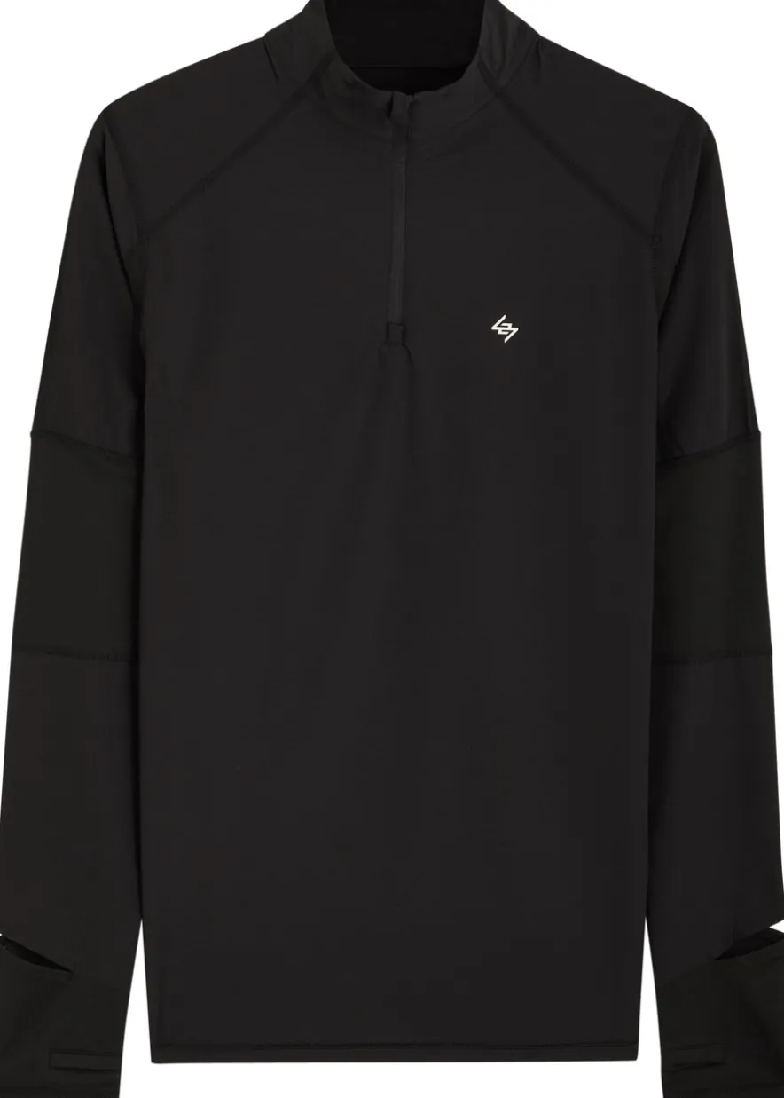 247 Run Quarter Zip stretch-jersey jacket