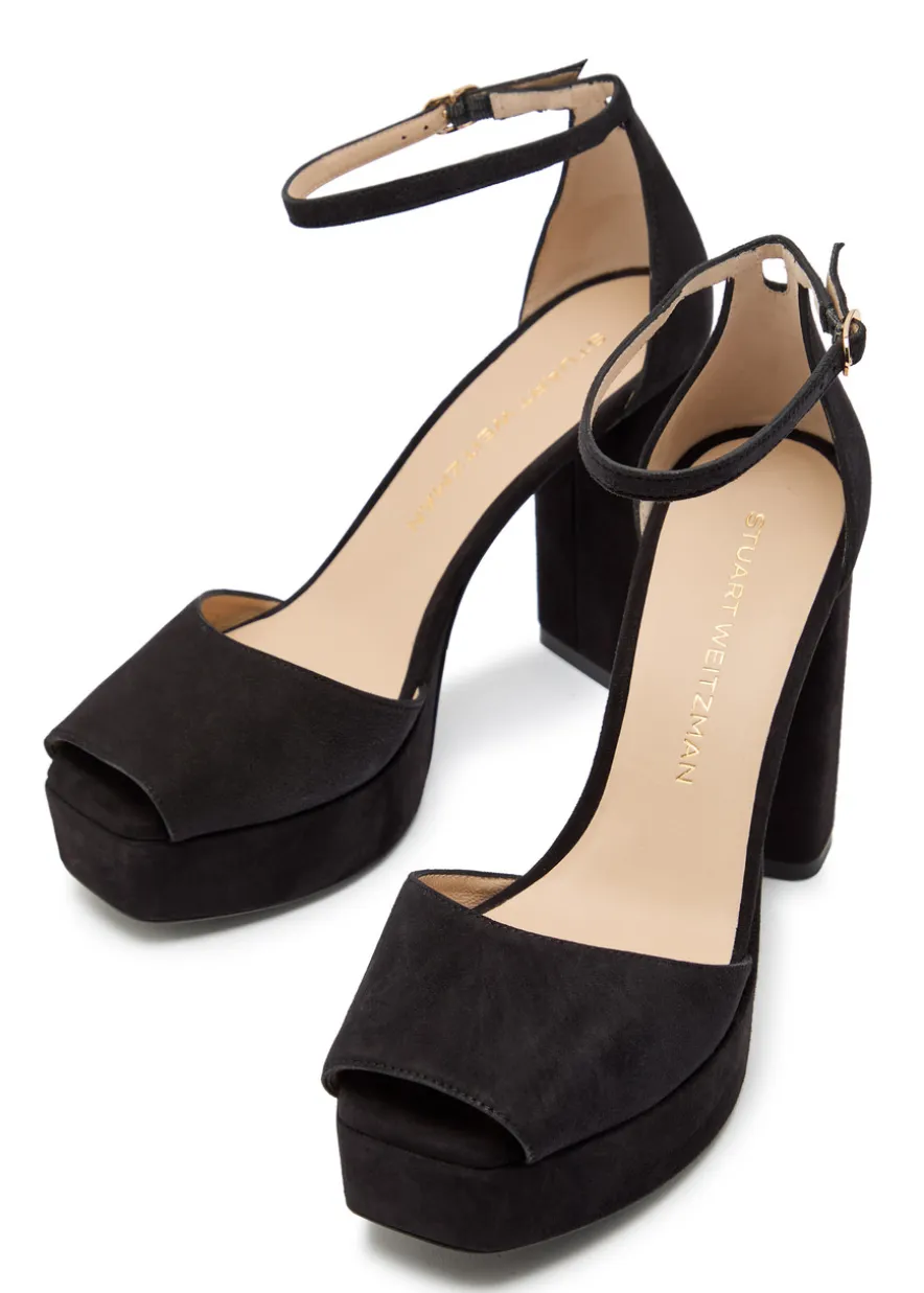 Sabrina 110 suede platform sandals
