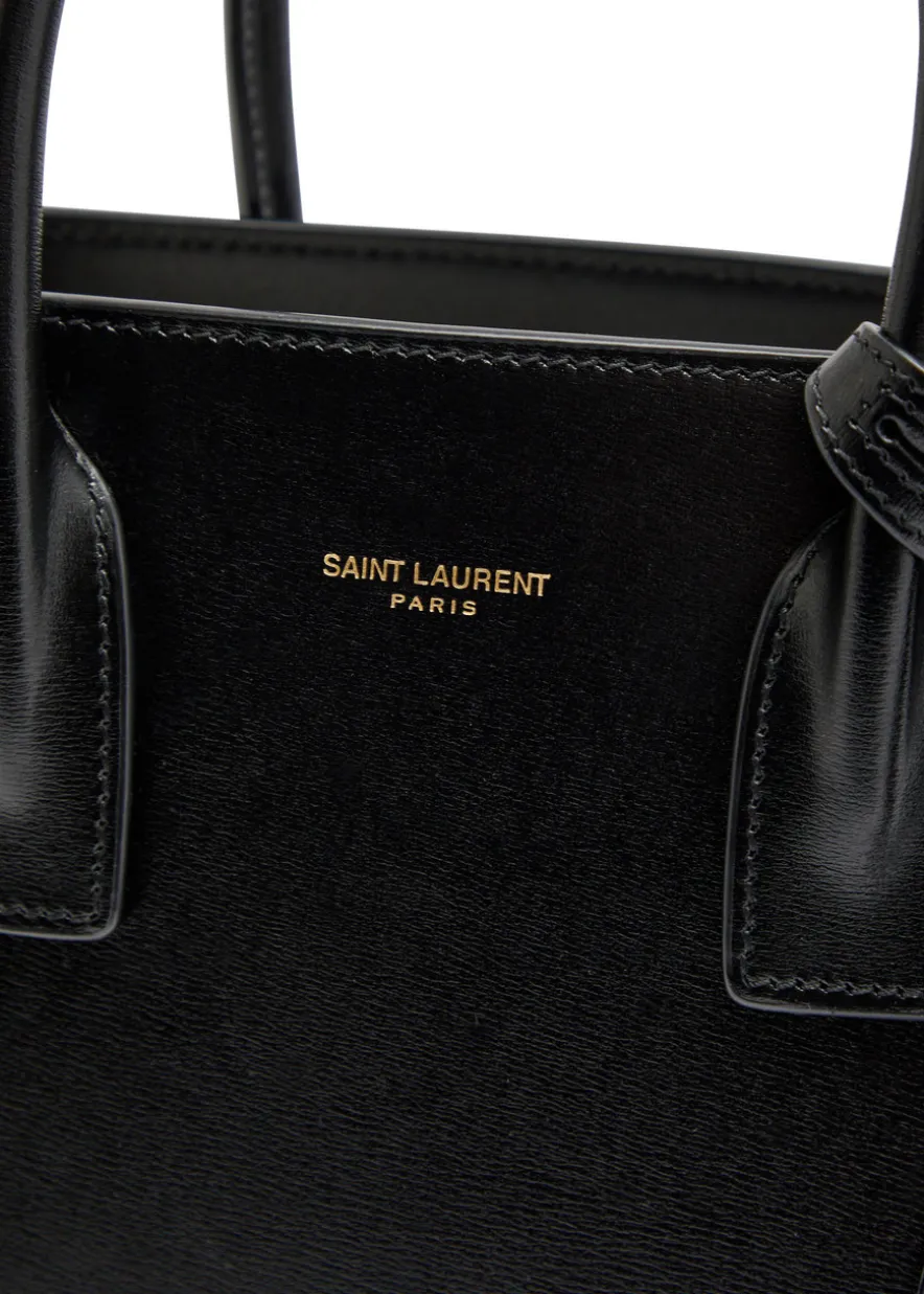 Sac De Jour mini leather top handle bag