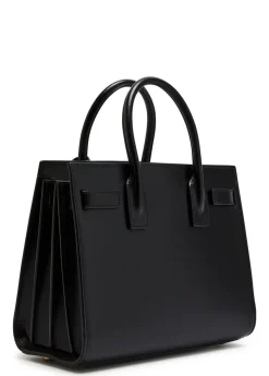 Sac De Jour mini leather top handle bag