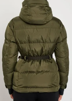 Salastrains belted padded shell jacket
