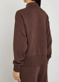 Sally stretch-jersey sweatshirt