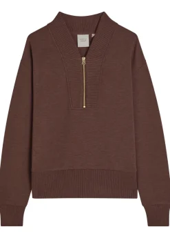 Sally stretch-jersey sweatshirt
