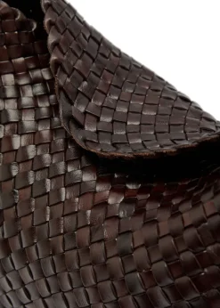 Santa Maria woven leather shoulder bag