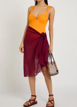 Santorini chiffon sarong