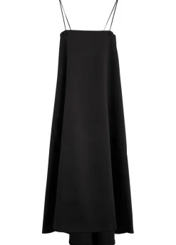 Satin maxi dress