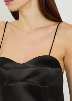 Satin top