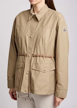 Saulon cotton-blend poplin parka