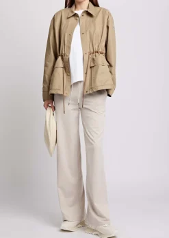 Saulon cotton-blend poplin parka