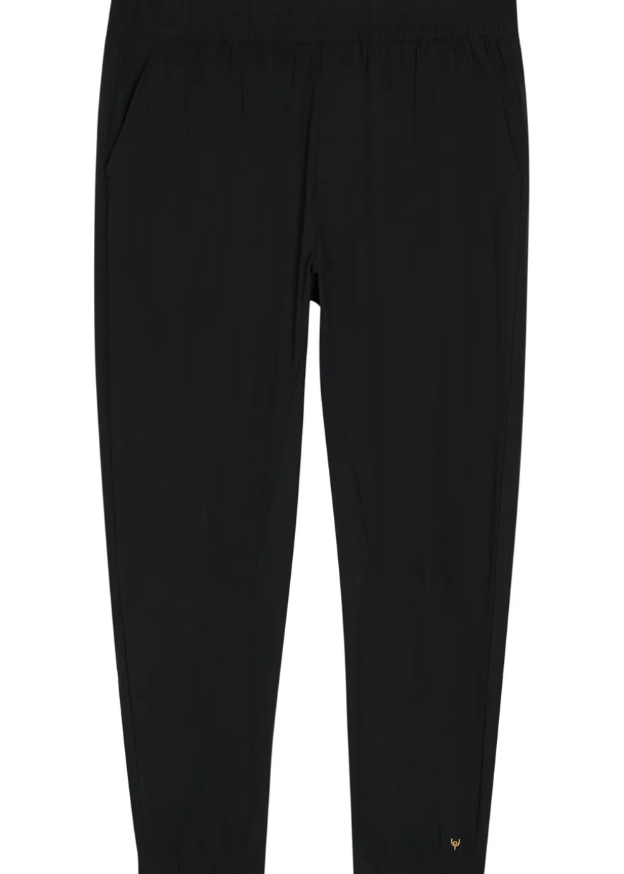 Saxby tapered-leg shell sweatpants
