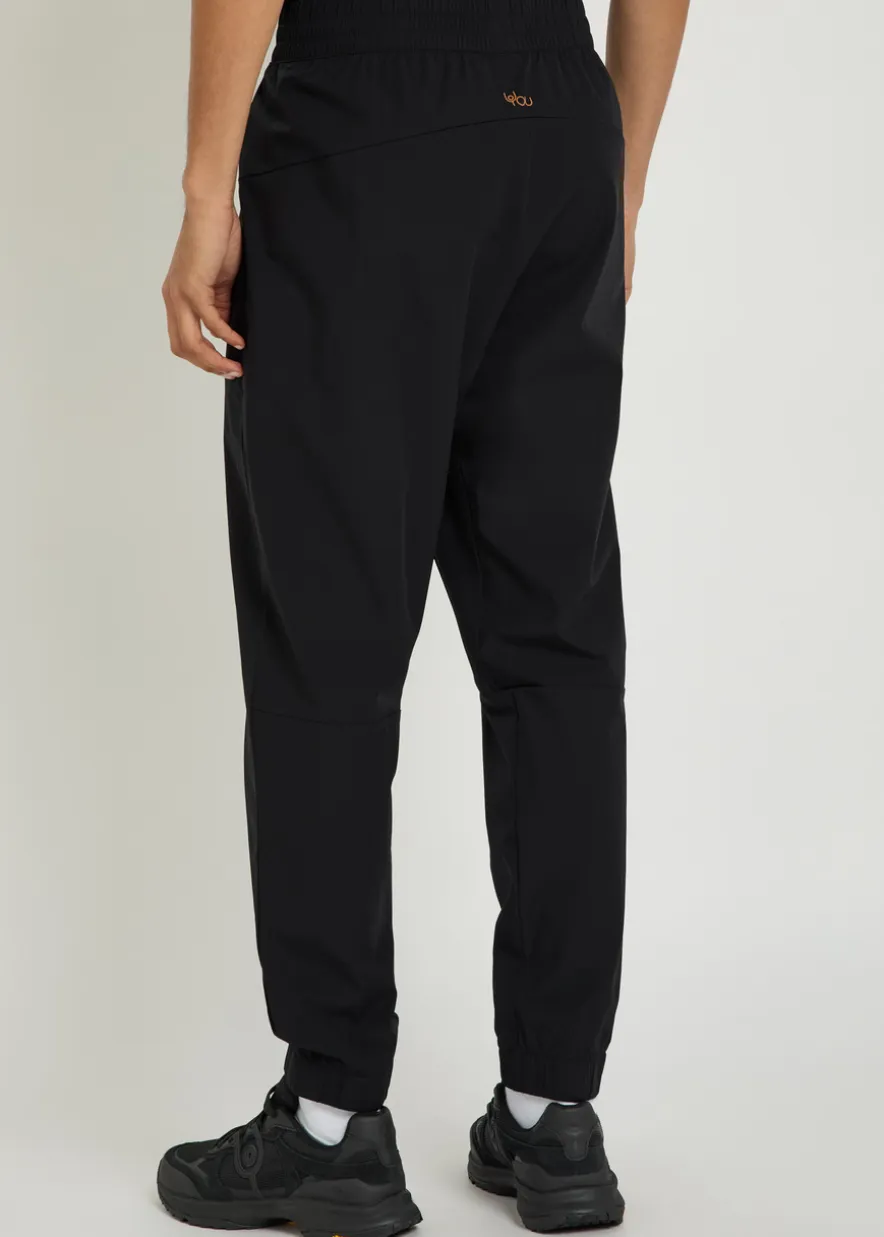 Saxby tapered-leg shell sweatpants