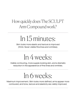 Sculpt Arm Compound 120ml