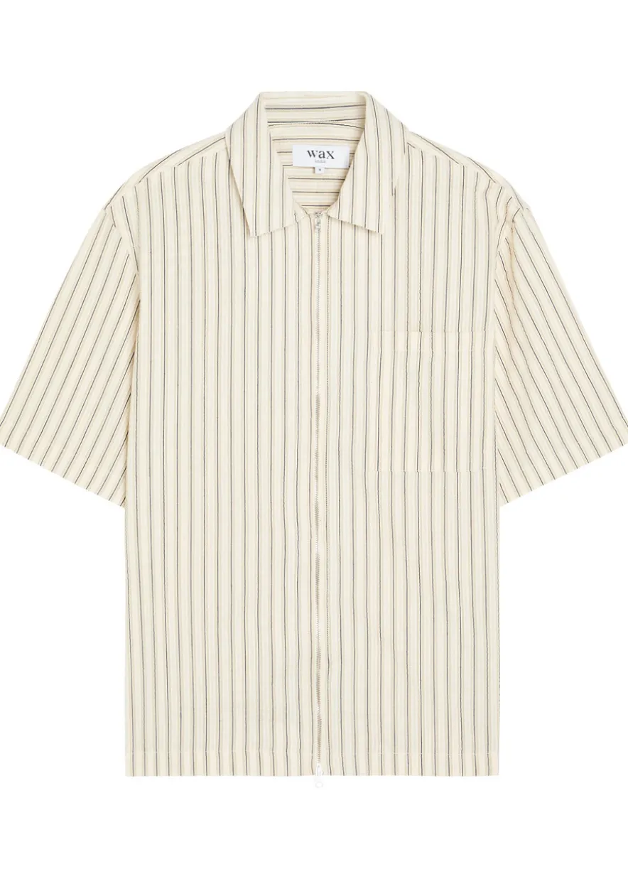 Sears striped seersucker shirt
