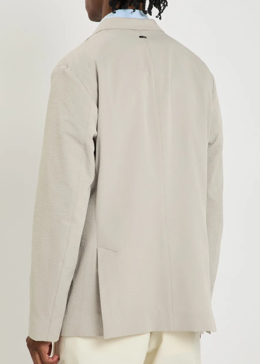 Seersucker blazer