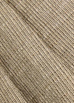 Selle pleated cotton-blend shorts