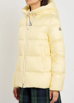 Serrites hooded padded nylon jacket