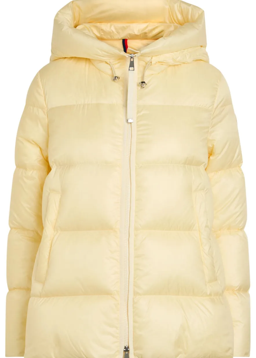 Serrites hooded padded nylon jacket