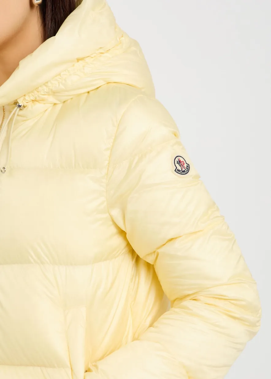 Serrites hooded padded nylon jacket