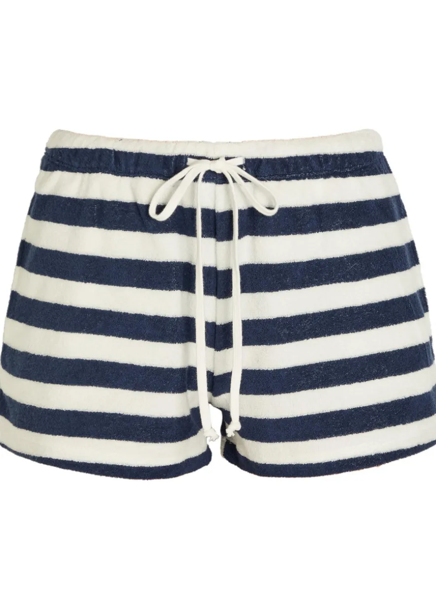 Shallis striped terry shorts