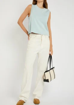 Shea Crop stretch-jersey tank
