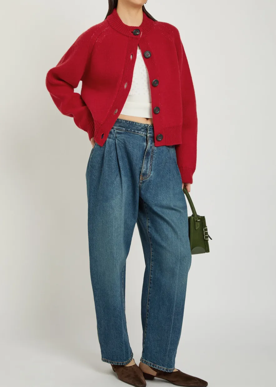 Sherman wool and cashmere-blend cardigan