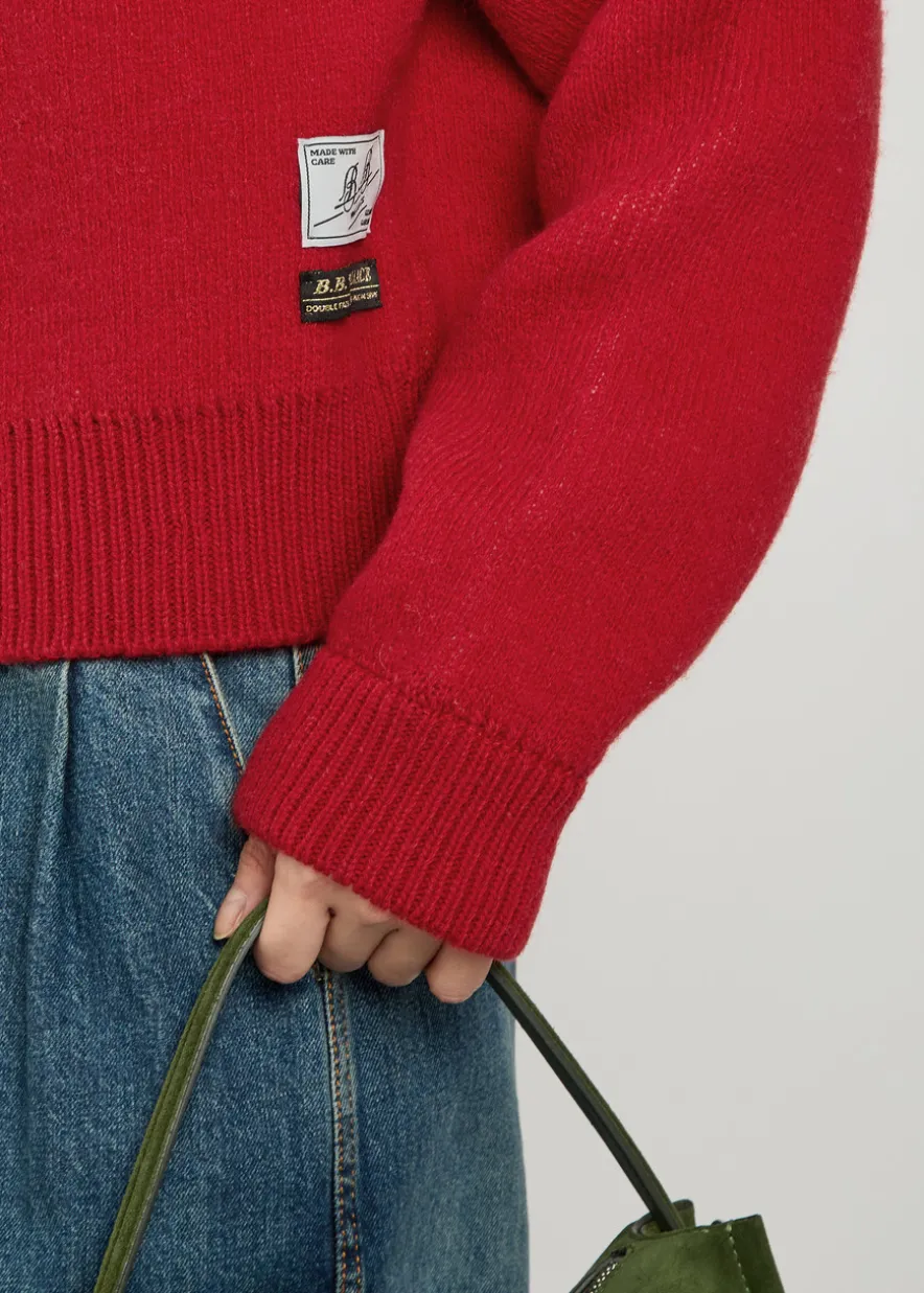 Sherman wool and cashmere-blend cardigan