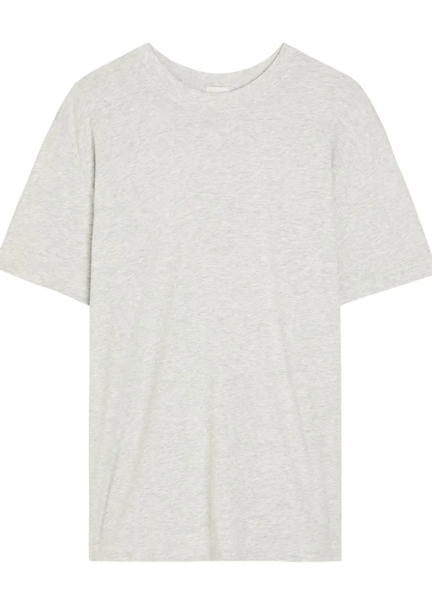 Short sleeve modal-blend T-shirt