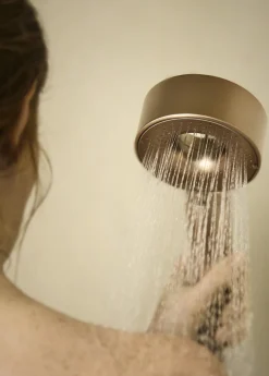 Shower Head Plus Brushed Brass