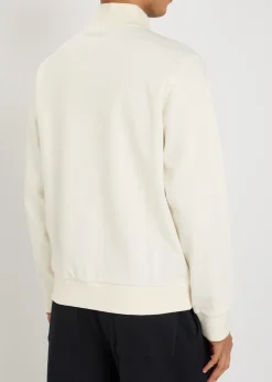 Sidney half-zip cotton jumper