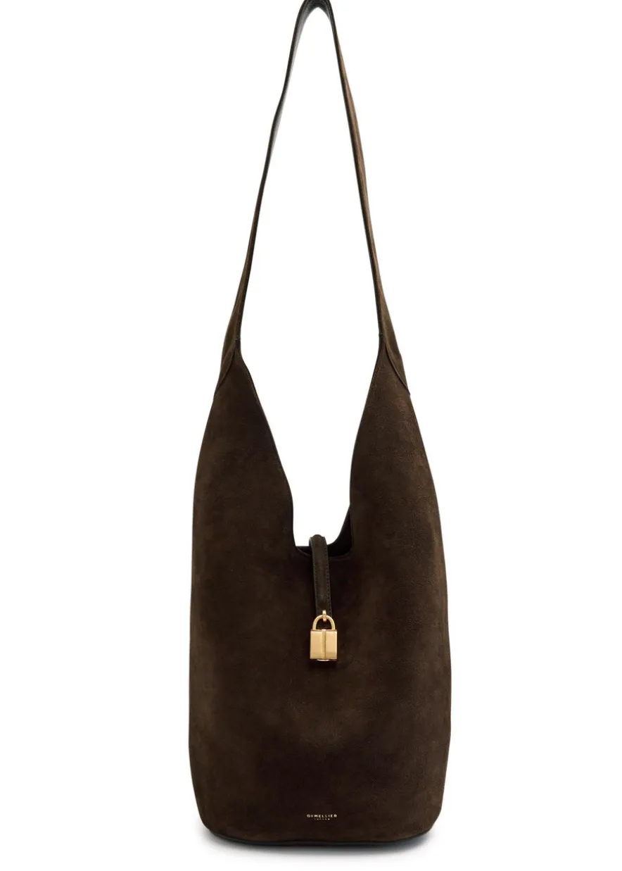 Siena suede cross-body bag